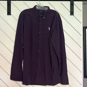 William Murray Long Sleeve Dress Shirt size XL